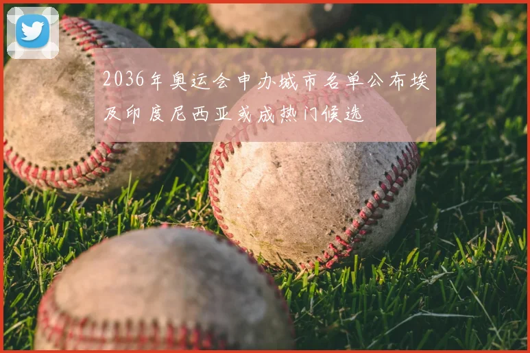 2036年奥运会申办城市名单公布埃及印度尼西亚或成热门候选
